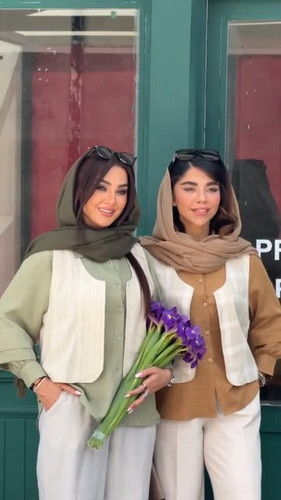 وست و شومیز دوتیکه مدل آذر