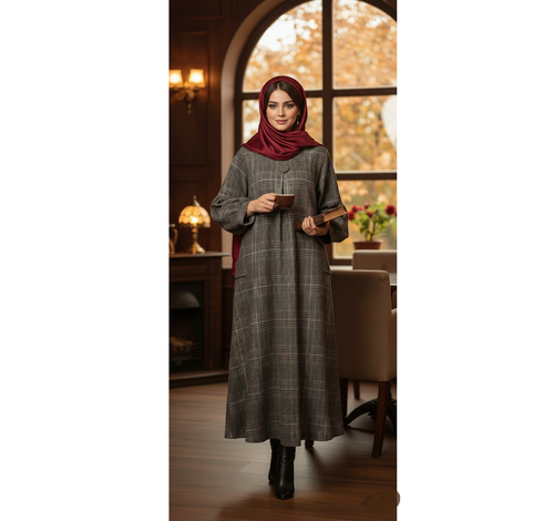 کفتان پشمی تک دکمه